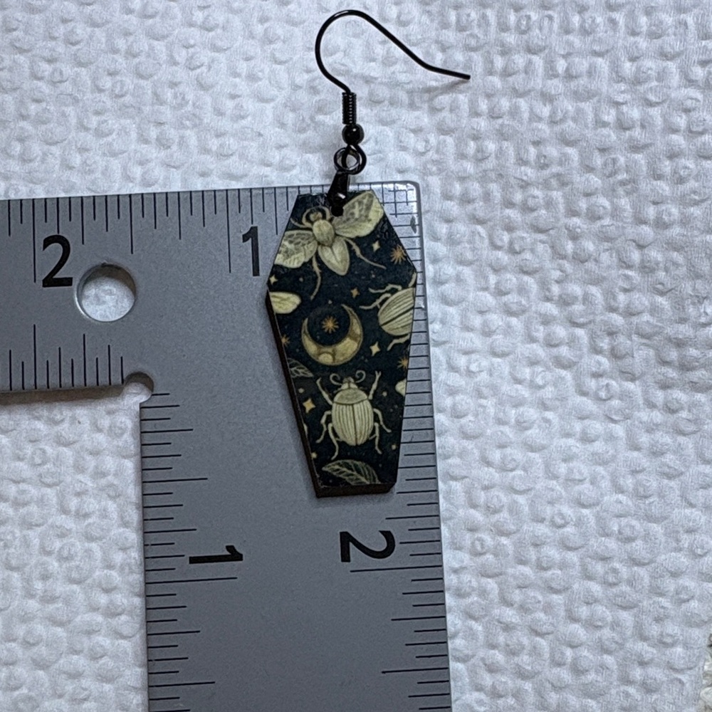 Moth earrings - Picture 7 of 7